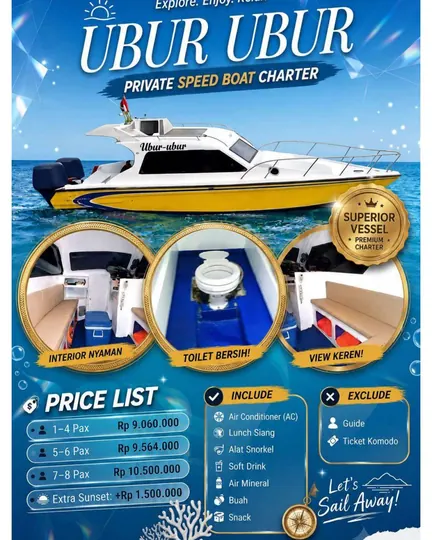 Speedboat Ubur Ubur